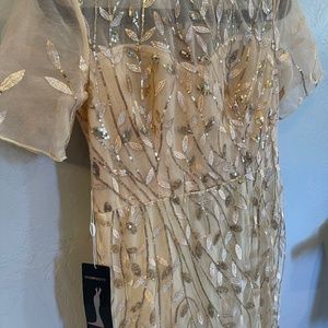 Ever pretty dress champagne